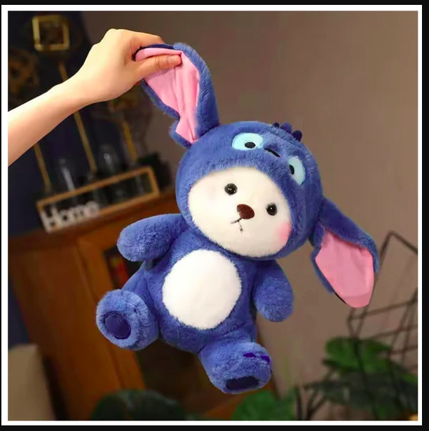 Cute Lina Teddy Bear Panda for Girls with Hoodie 25cm, 28cm,40cm Cute Wearing Clothes Teddy Bear Plush Toy for Kids – Panda for girls, and Stuffed Doll with Clothes - Perfect for Gift For Girls