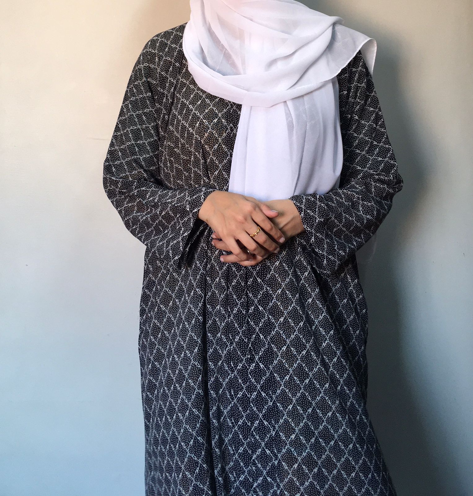 printed abaya styles