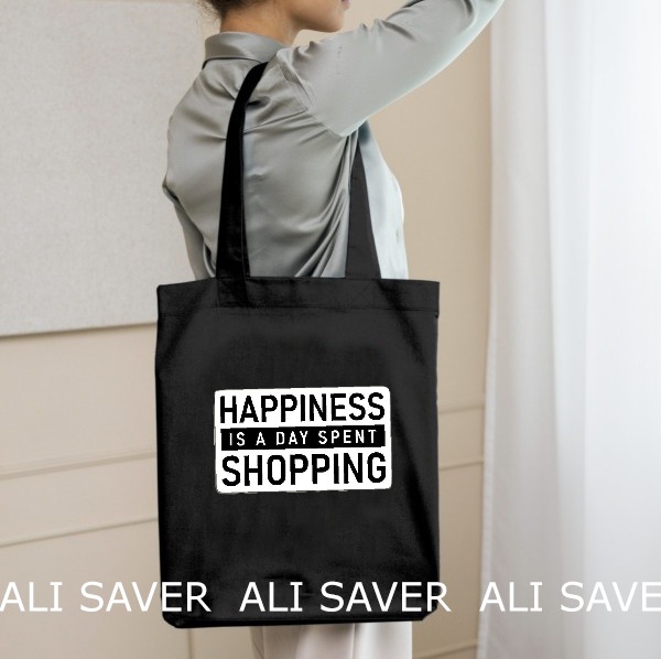 Trendy Free bear Tag Printed Tote Bag For Girls & Women