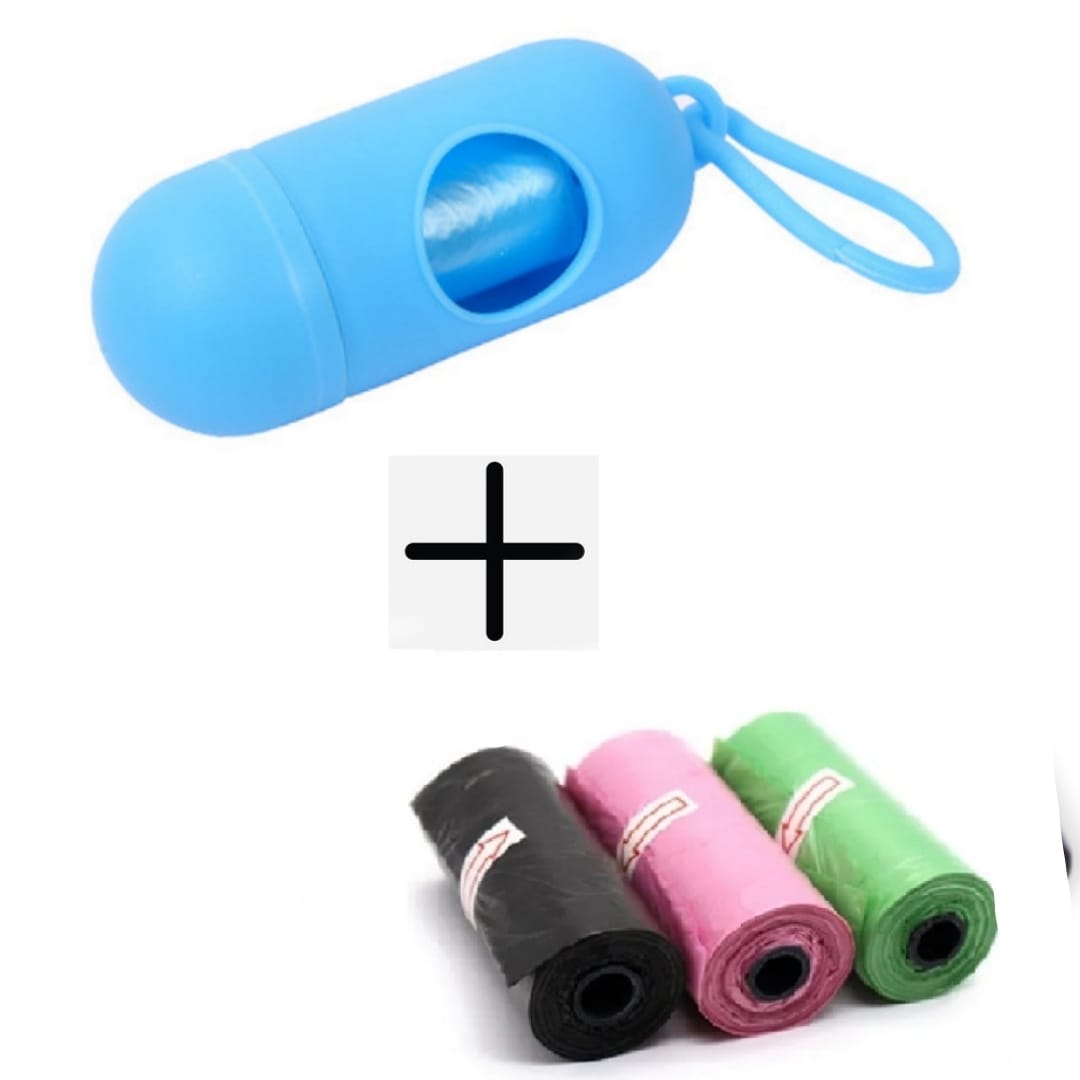 01 Dispenser + 03 Rolls Disopsable Baby Diapers Bag Box Kit Portable Baby Diapers Platics Bags Pet Waste Bag Box Kit Portable Baby Diapers Platics Bags Rubbish Bags Garbage Bag Removable Box Nappy Bag with Rope/hooks