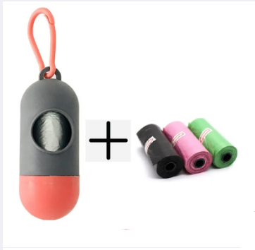 01 Dispenser + 03 Rolls Disopsable Baby Diapers Bag Box Kit Portable Baby Diapers Platics Bags Pet Waste Bag Box Kit Portable Baby Diapers Platics Bags Rubbish Bags Garbage Bag Removable Box Nappy Bag with Rope/hooks