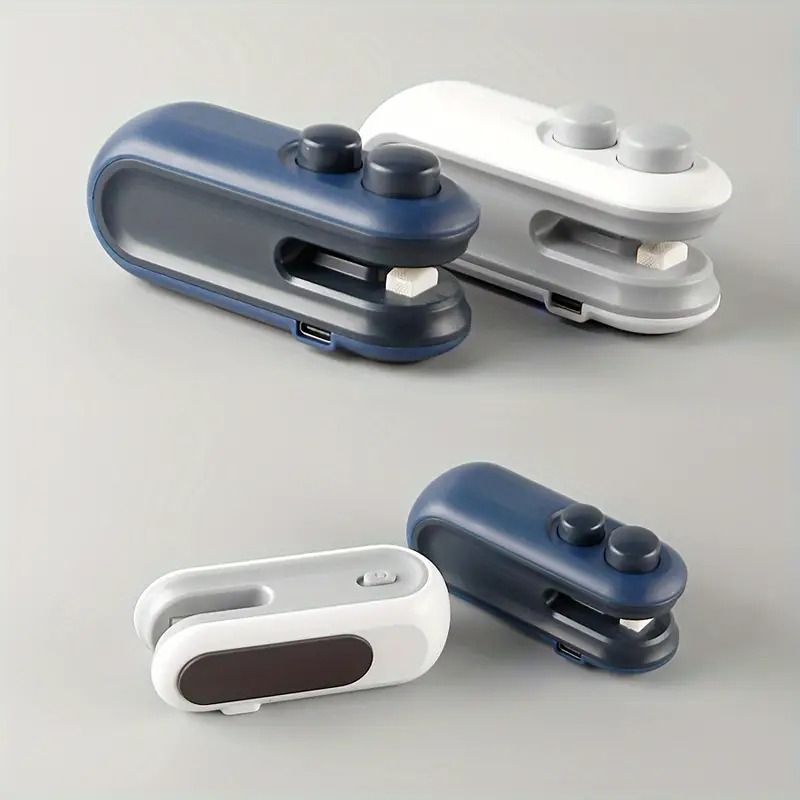 USB Rechargeable Portable Mini Sealing Machine, Handheld Packet Sealer for Food, Snacks, Chips, Fresh Storage, Plastic Bags Sealing Machine