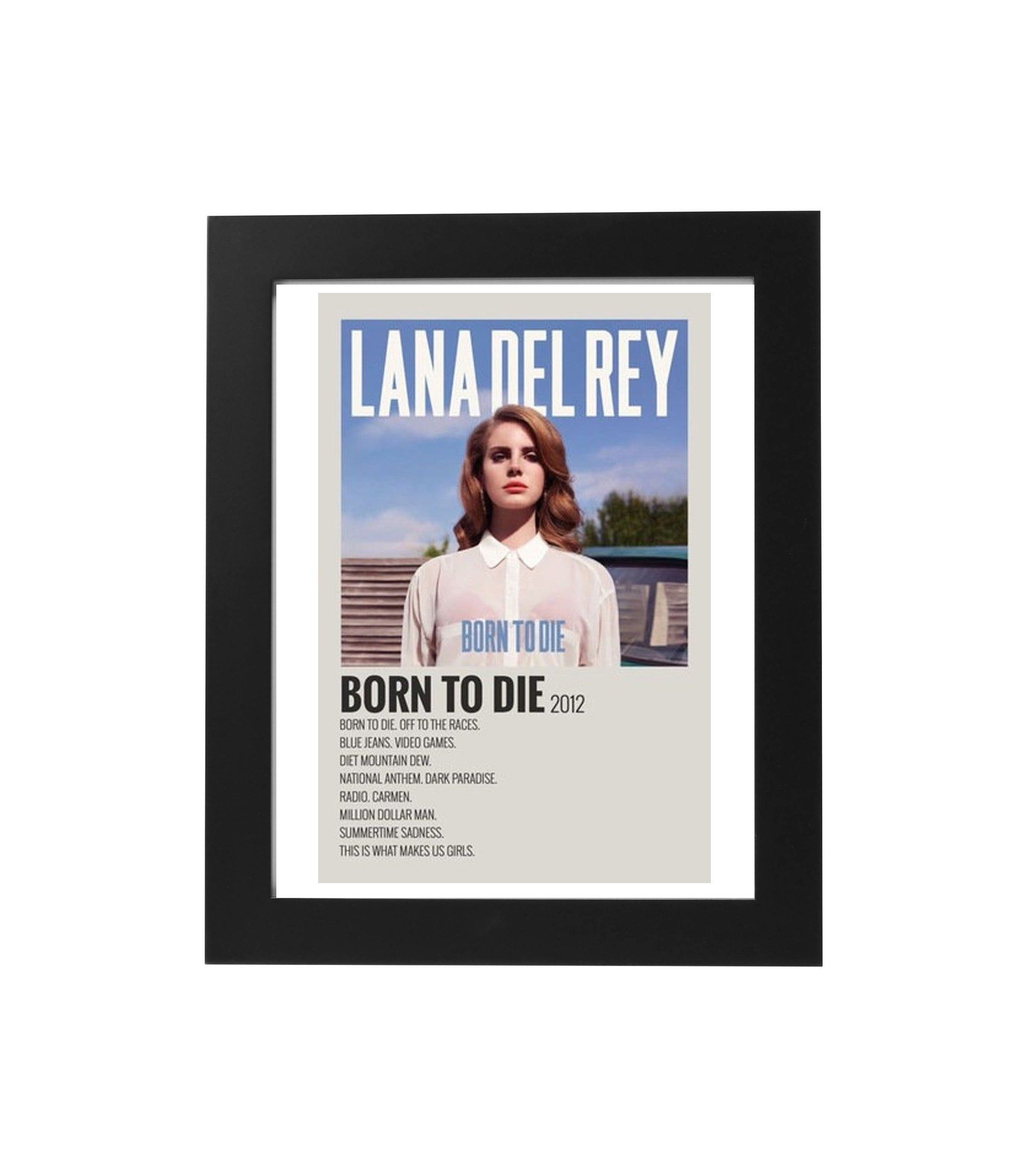 Lana Del Rey Aesthetic Music Posters Room Posters Vinyl Paper Music ...