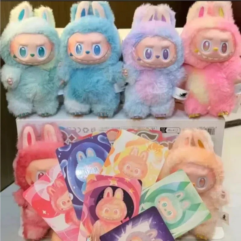 Pop Mart Labubu Plush Toy Binginto Energy Series Cute Soft Bunny Doll with Keychain for Kids Girls Boys – Anime Collectible Action Figure – Original Mystery Blind Box Gift – Mini Decorative Toy – Colorful Fluffy Labubu Character Key Ring