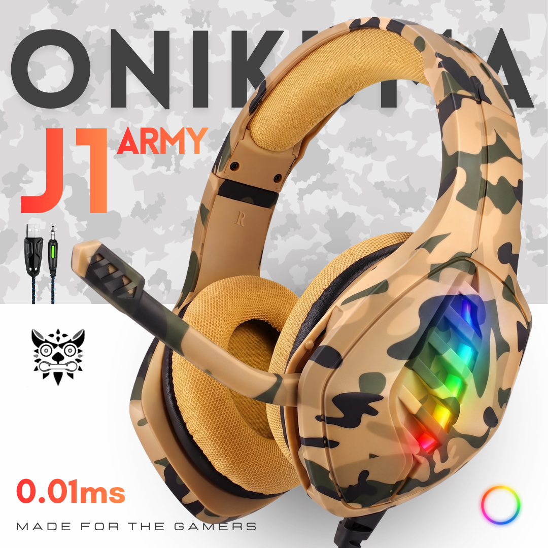 EKSA - Pro RGB Wired Gaming Headphones with Mic  3D Stereo Over-Ear Headset for PC Laptop Mobile PS4 Xbox  Noise-Canceling Audio Gear Multi-Variant Hub – One Click Pick