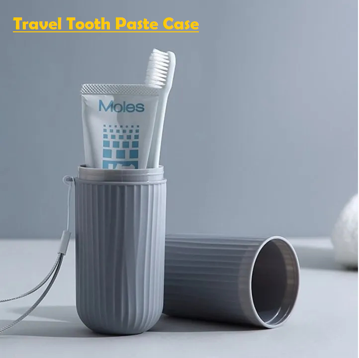 Shopping Zone Travel accessories Toothbrush Cover Protection Box Wash Makeup Bag Women Men Toiletries Storage Multi travel Case Toothpaste, Sun Glasses, mini folding Umbrella Case Organizer