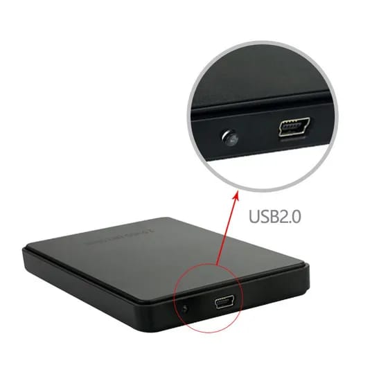 SAMSUNG Portable hard drive 500GB external best for Laptop PC LED and mobile data backup