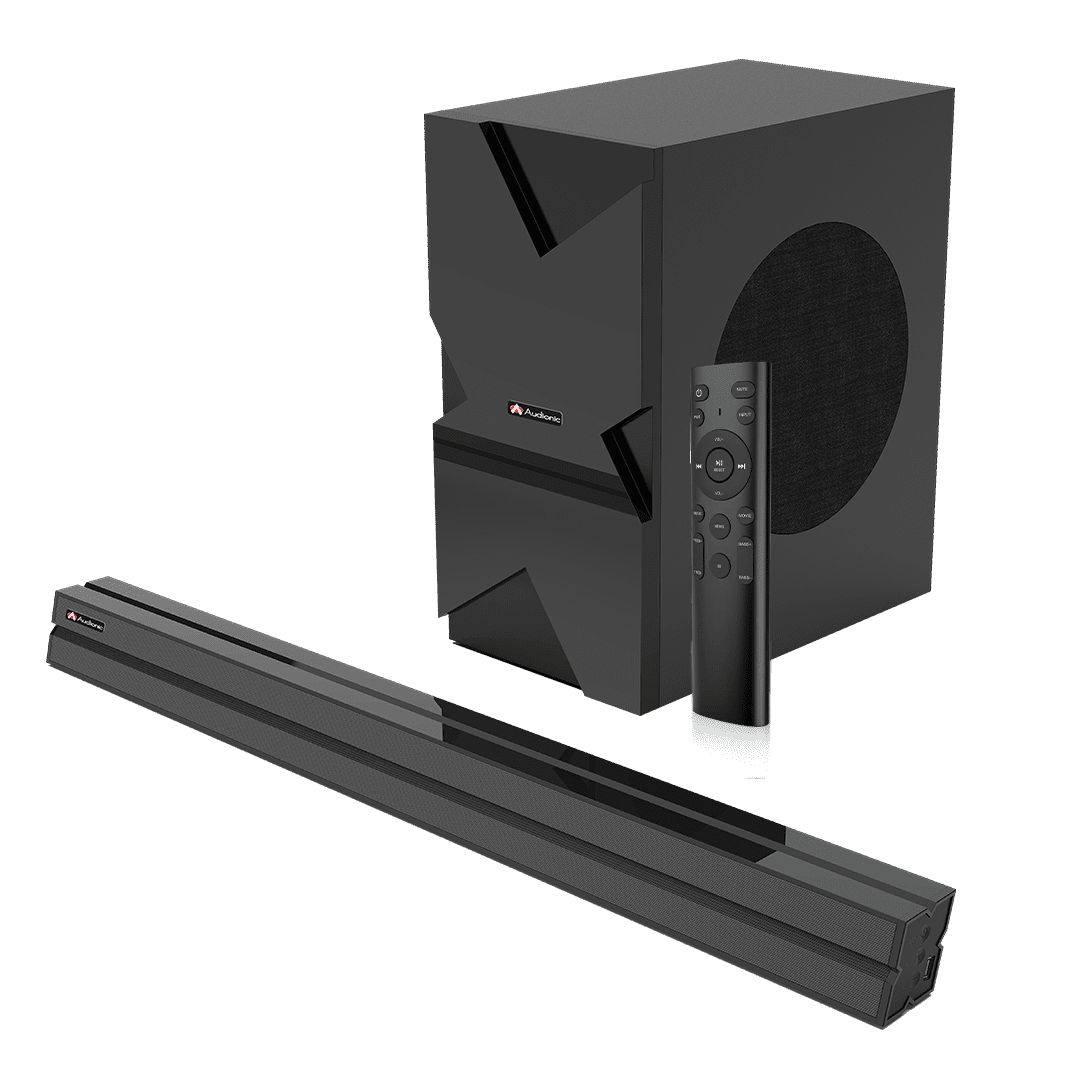 Audionic Elite 1000 Soundbar With Woofer Sound Bar For LED Soundbars