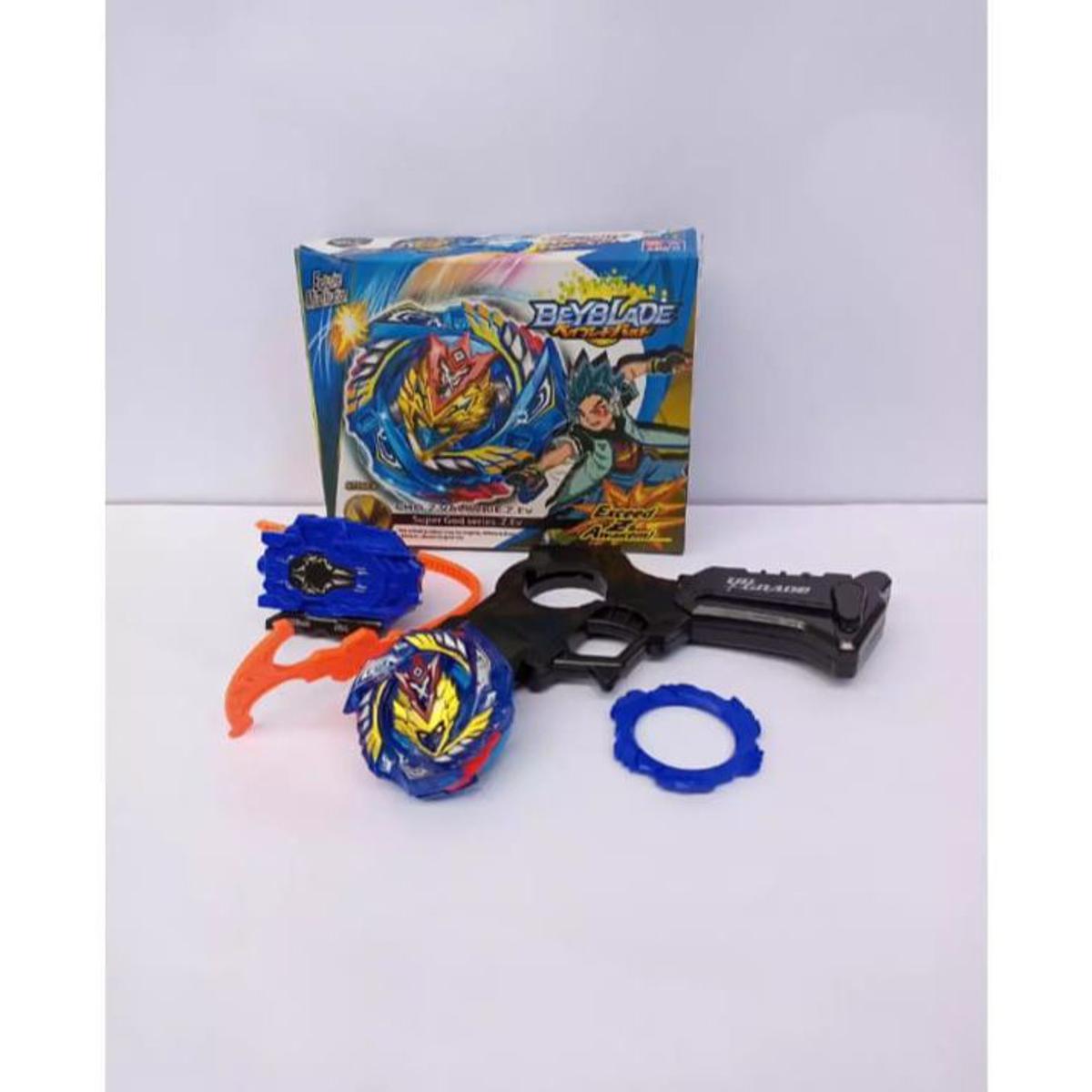 New Beyblade Burst Mettalic Beyblade Spinning Top With Launcher For Kids