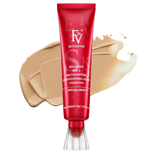 FV Beauty Make-up Cushion Foundation Full Coverage Oil Control Flawless Smooth Concealer Lightweight Face Makeup BB Cream Sponge BB cream Air Cushion Foundation