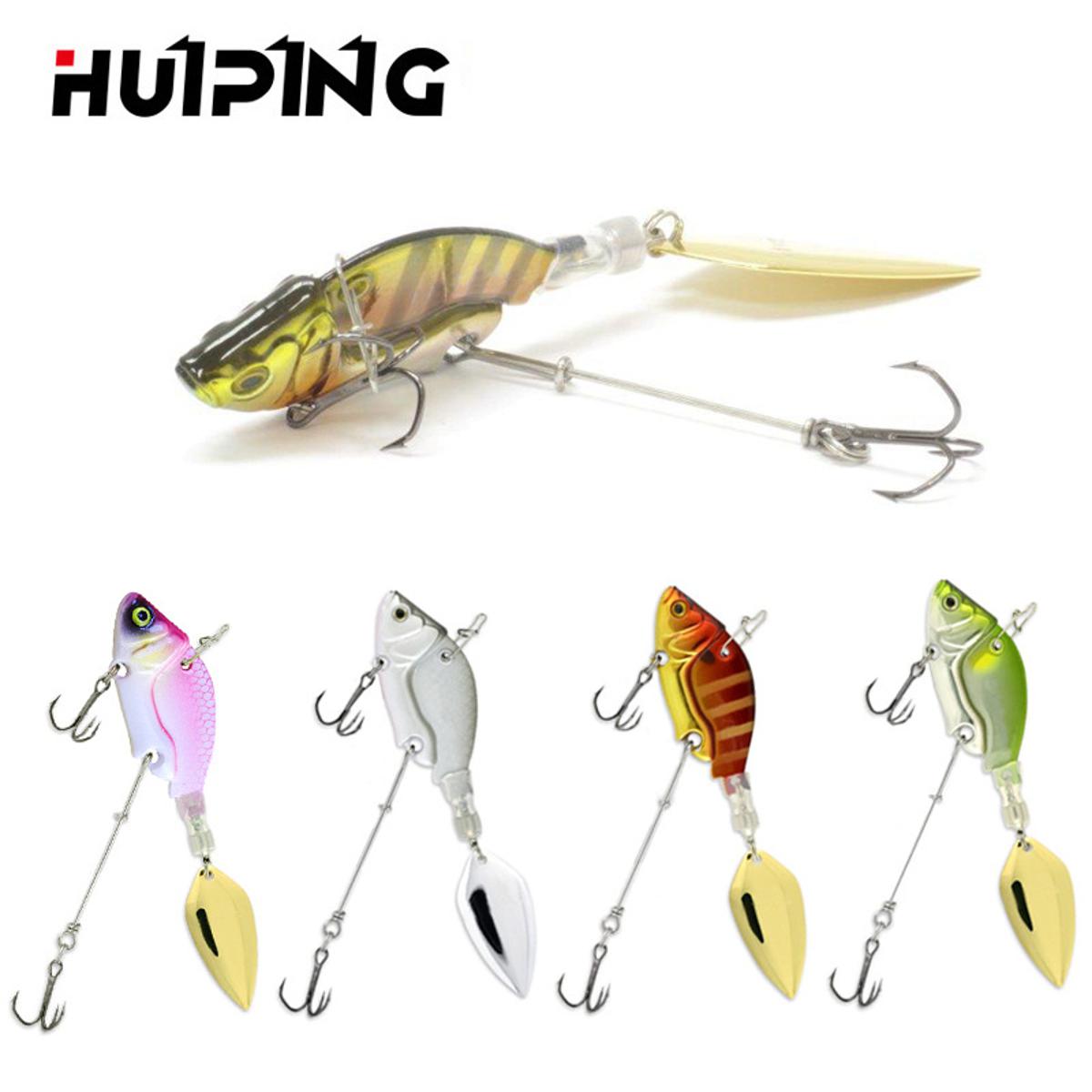 1Pcs Rotating Metal VIB vibration Bait Spinner Spoon Fishing Lures 9g 16g  21g Jigs Trout Winter Fishing Hard Baits Tackle Pesca - Price history &  Review