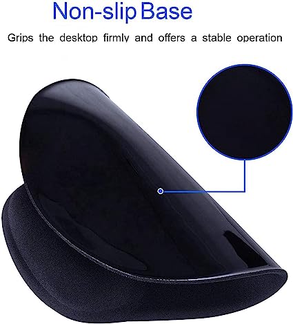 Original Mouse Pad With Cooling Gel & Foam - Thumb Shape Mousepad With Wrist Rest - Washable Mouse Mat & Non Slip