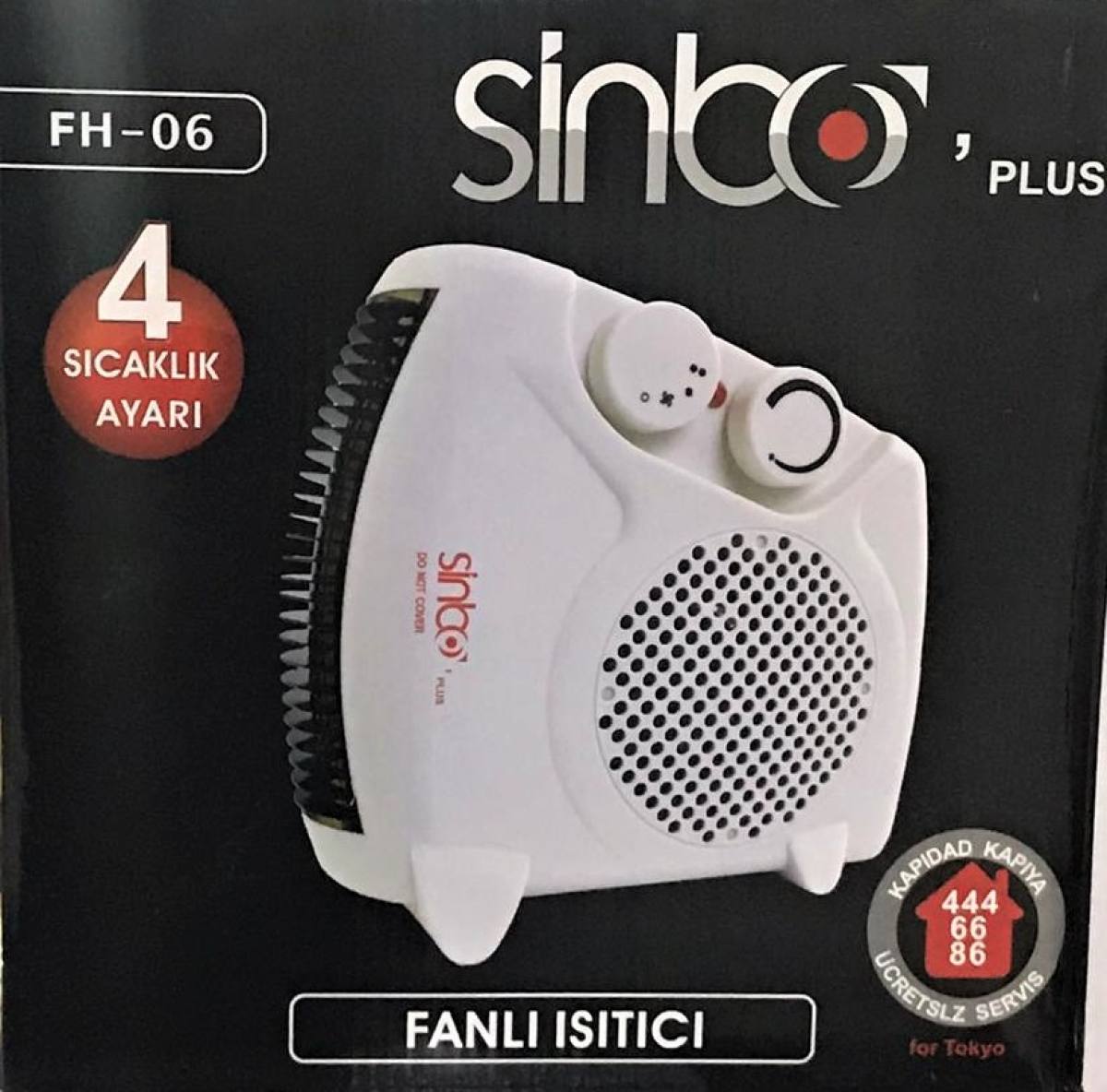 Fan Heater With Dual Thermal Control & Cooling Fan - Electric Fan ...