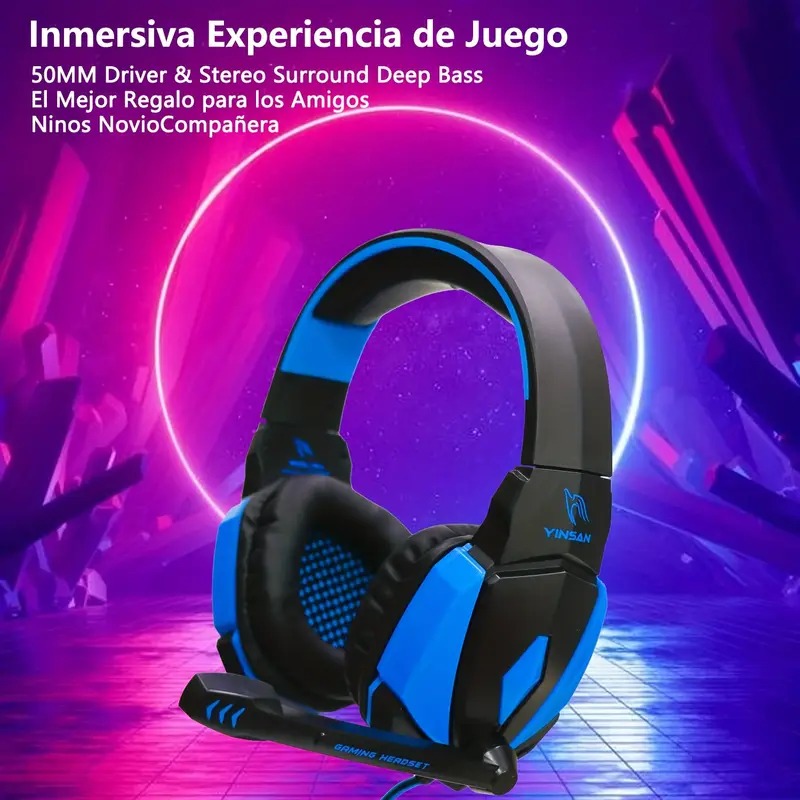 Headphones Cascos Gaming Yinsan Electronics Newest Headsets