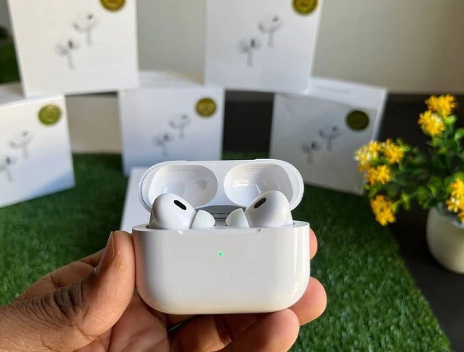 Airpods Air Pro 3rd Gen TWS (True Wireless Stereo) Bluetooth Handsfree Earbuds Dual Earphones Headset Airbuds (Connect With All Bluetooth Devices). price in Pakistan