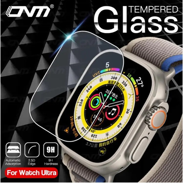 Tempered Glass Screen Protector for T900 Ultra 2 49mm Smart Watch HD Glass Protective Film Cover for iwatch Ultra 49mm Daraz.pk