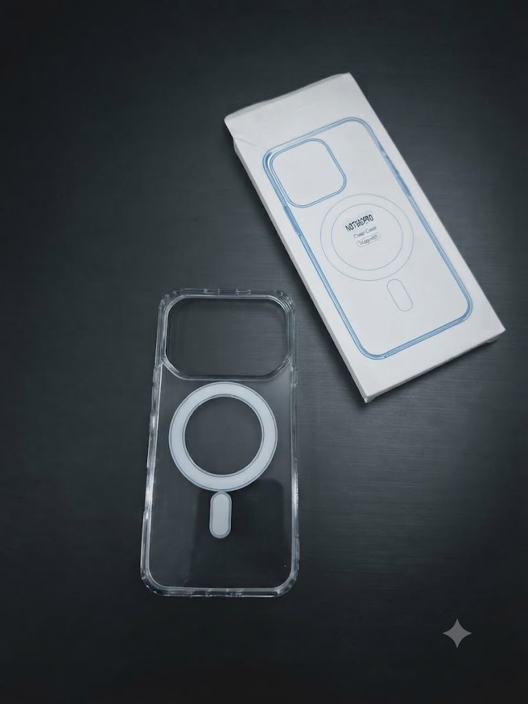 Infinix Note 60 Pro Magnetic Case Shockproof Transparent Clear Cover for Infinix Note 60 Pro Magnetic Case