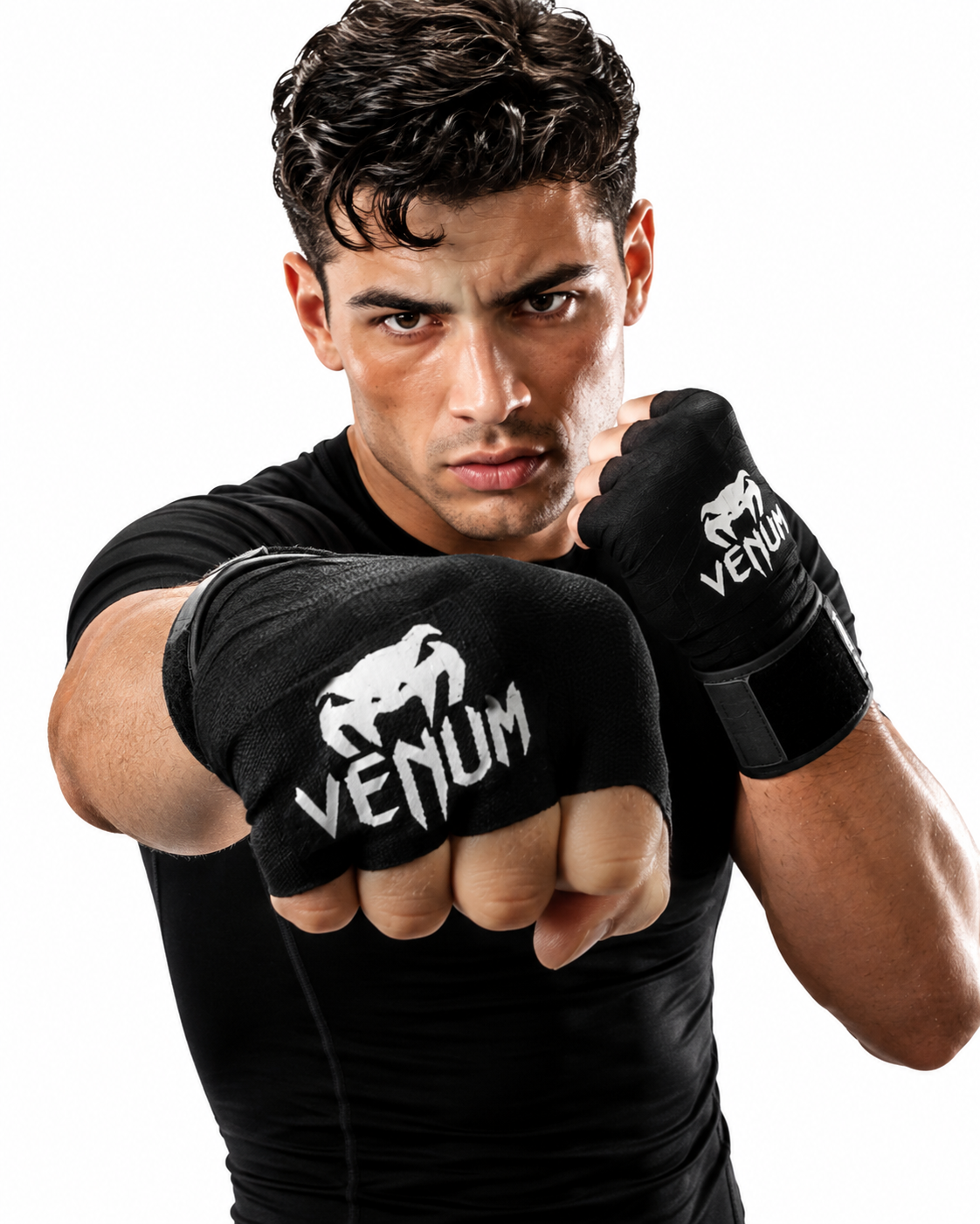 Boxing Hand Wraps Cotton Wrist Support Bandage for Boxing MMA Weightlifting Kickboxing Karata Martial Arts Muay Thai Gym Training (Pair)