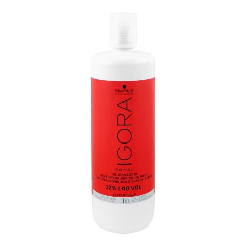 Igora Royal Oil Developer, 12% 40 Vol | Hair Treatment Care | 1000ml