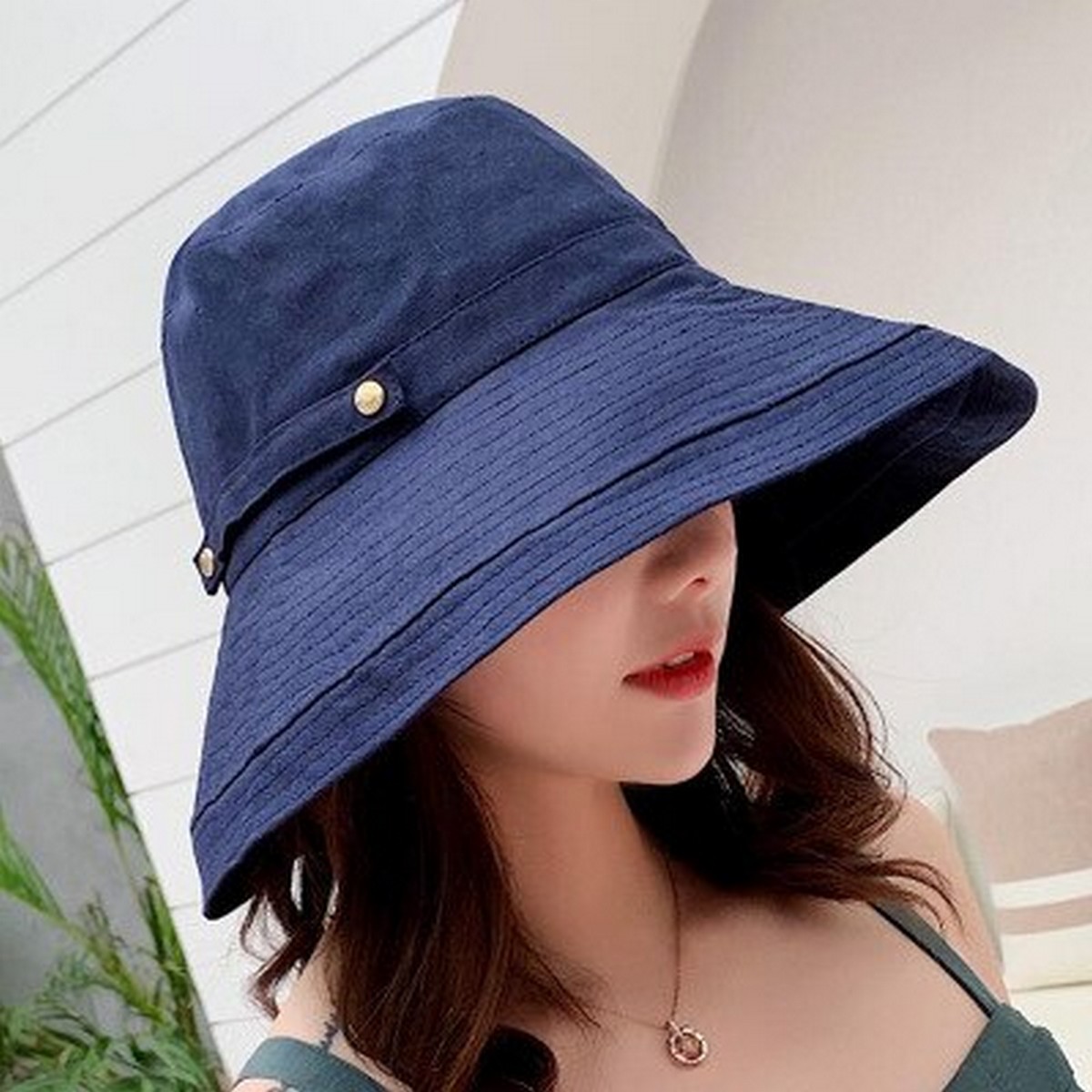 Panama Bucket Cap Women Hat Fisherman 