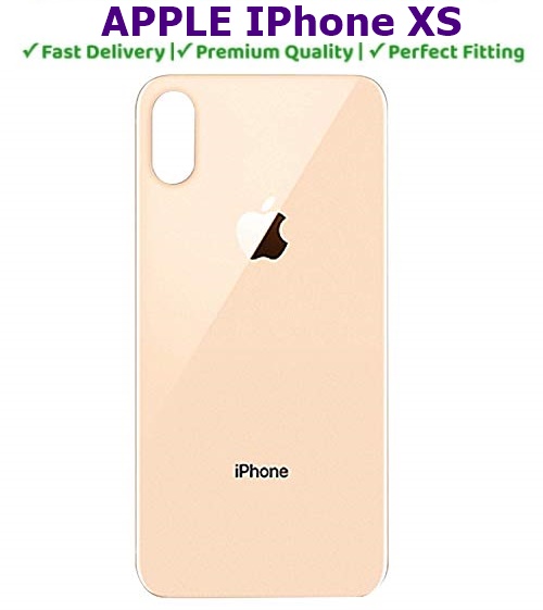APPLE Iphone XS Back Glass Battery Cover Rear Door Housing Case