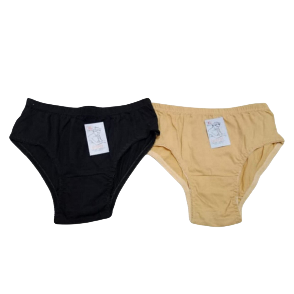 Pack Of 2 Panties for Women Ladies Girls Undergarments Underwear Girl Panty Female Breathable Intimates Lingerie Large Size M-4XL