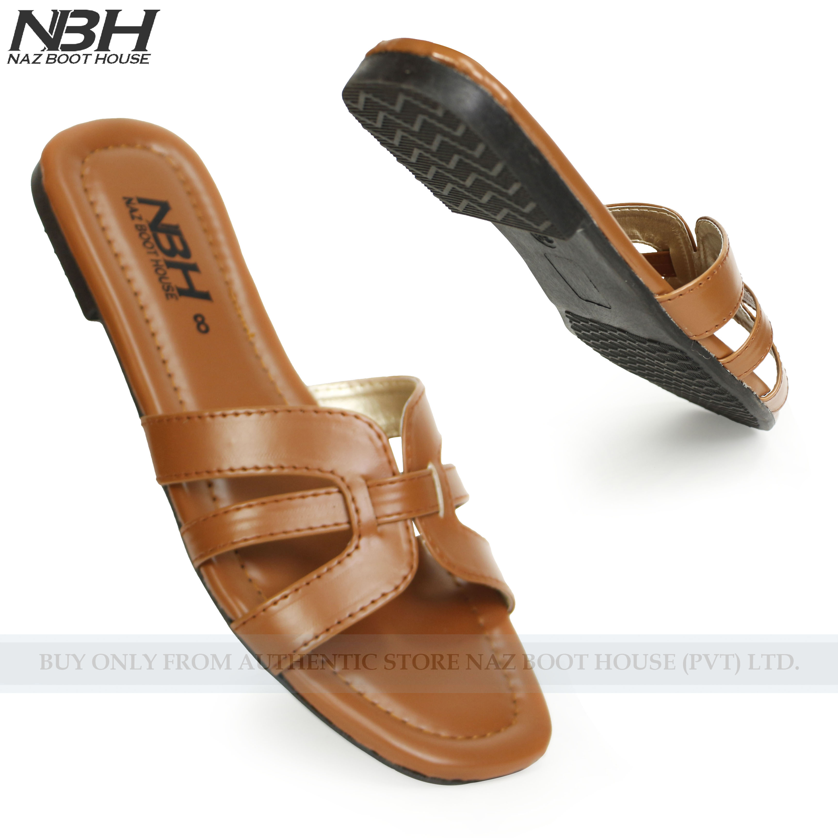NBH Slippers For Girls - Non Slip Stylish Fancy Chappal For Woman - Flat Sandals For Girls - Ladies Chappal - Sleepers For Girl - Comfortable Lightweight Slippers for Woman - Best Gift For Girls