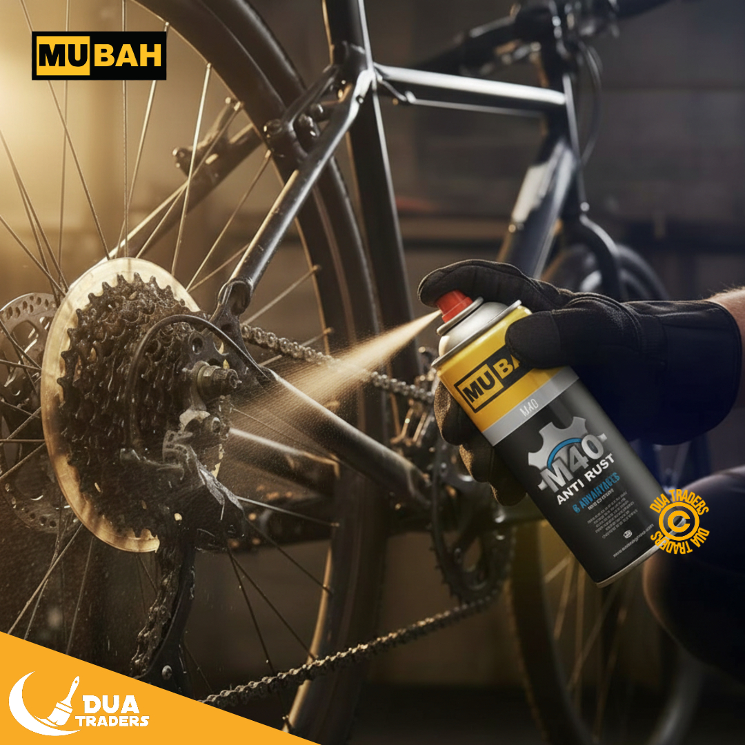 MUBAH M40 High-Quality Anti-Rust and Lubricant Spray - Metal Protection Solution