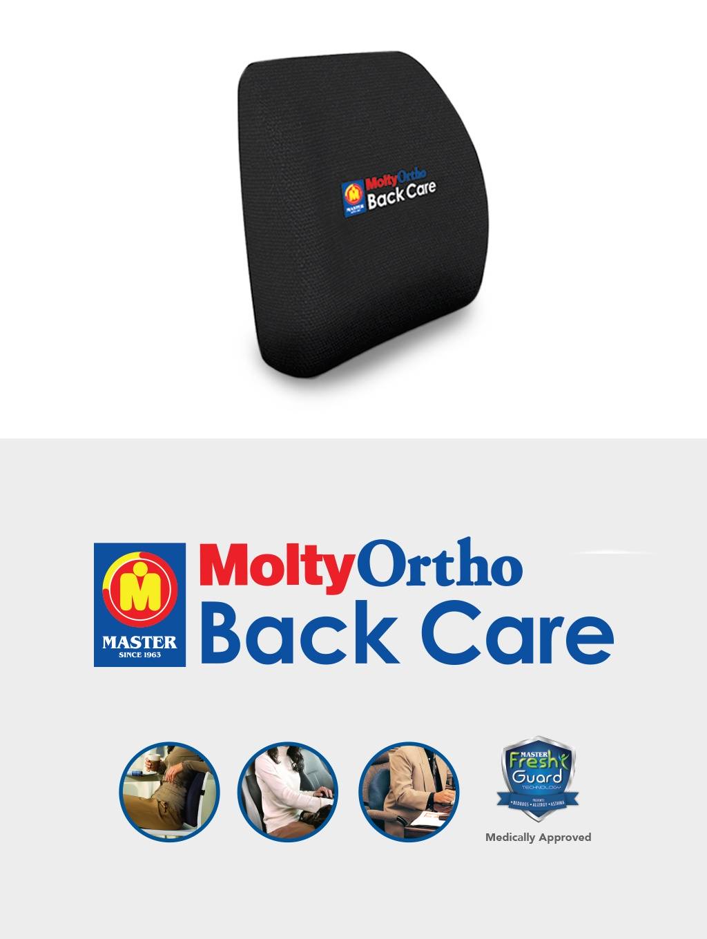 Molty Foam Back Care Cushion ubicaciondepersonas.cdmx.gob.mx