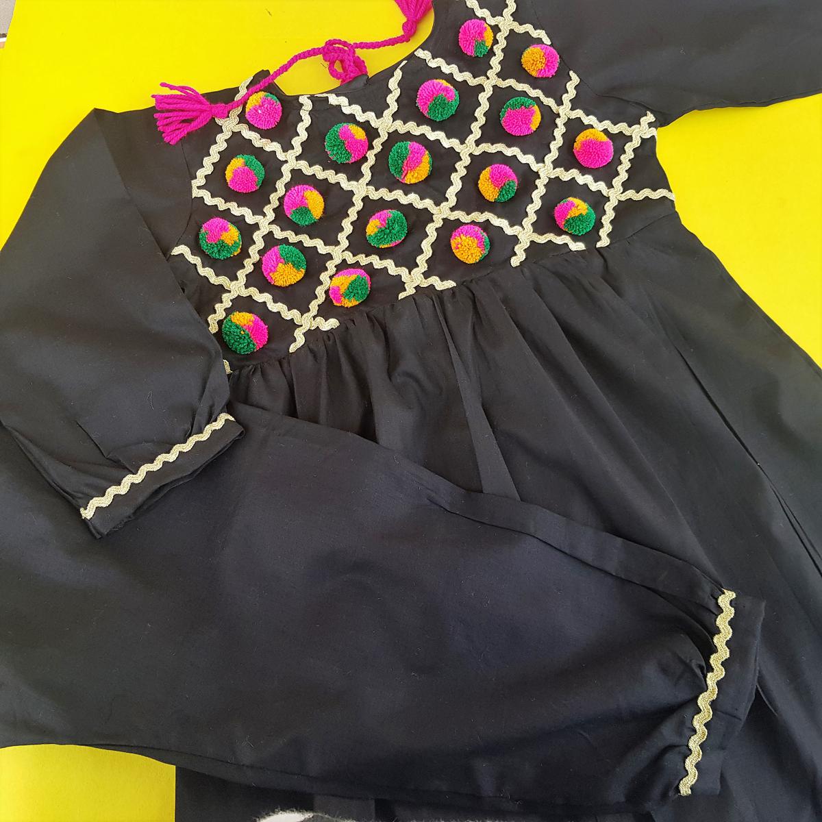 Baby girl traditional pathani dress