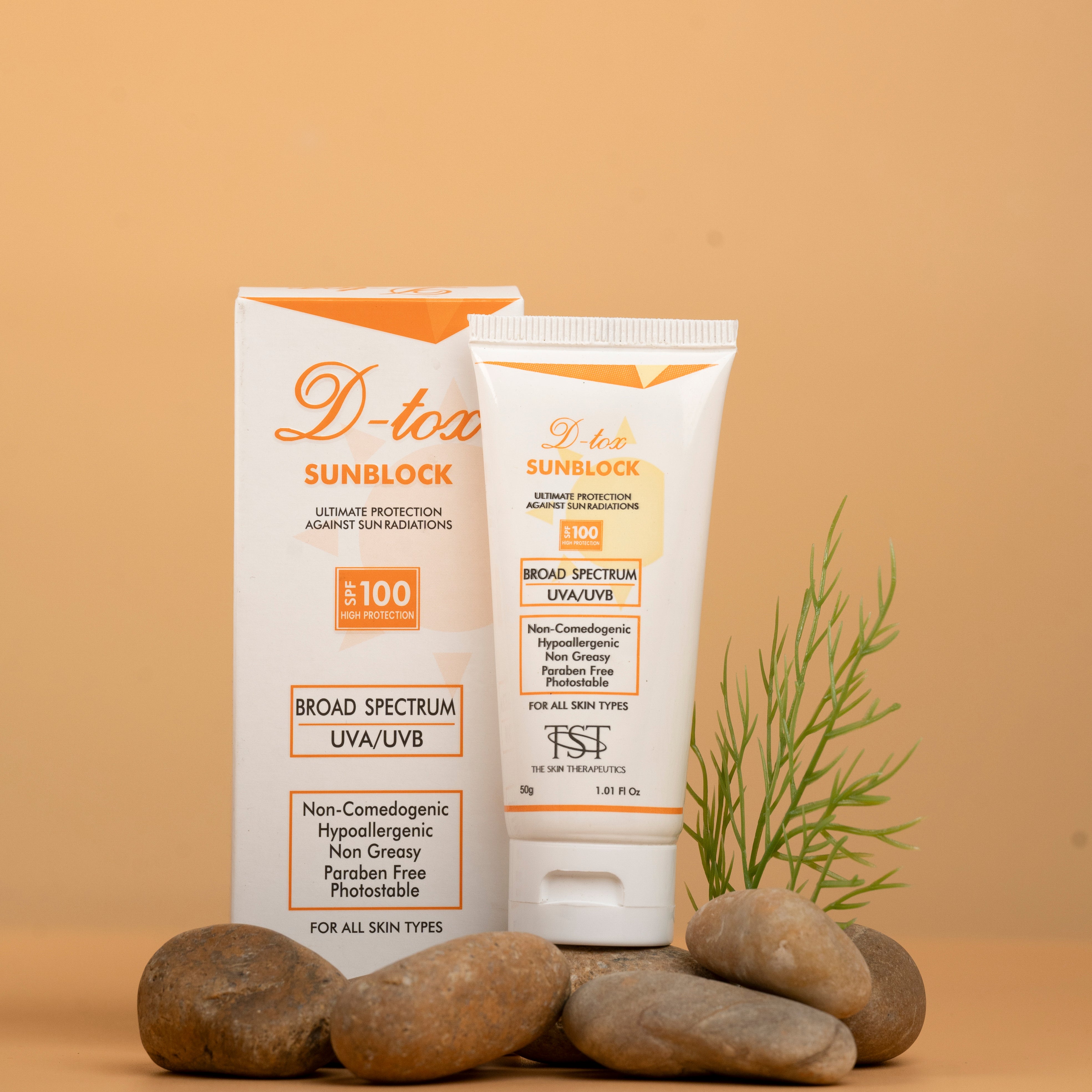 D-Tox SPF-100 Sunblock | Sun Care Product | Original