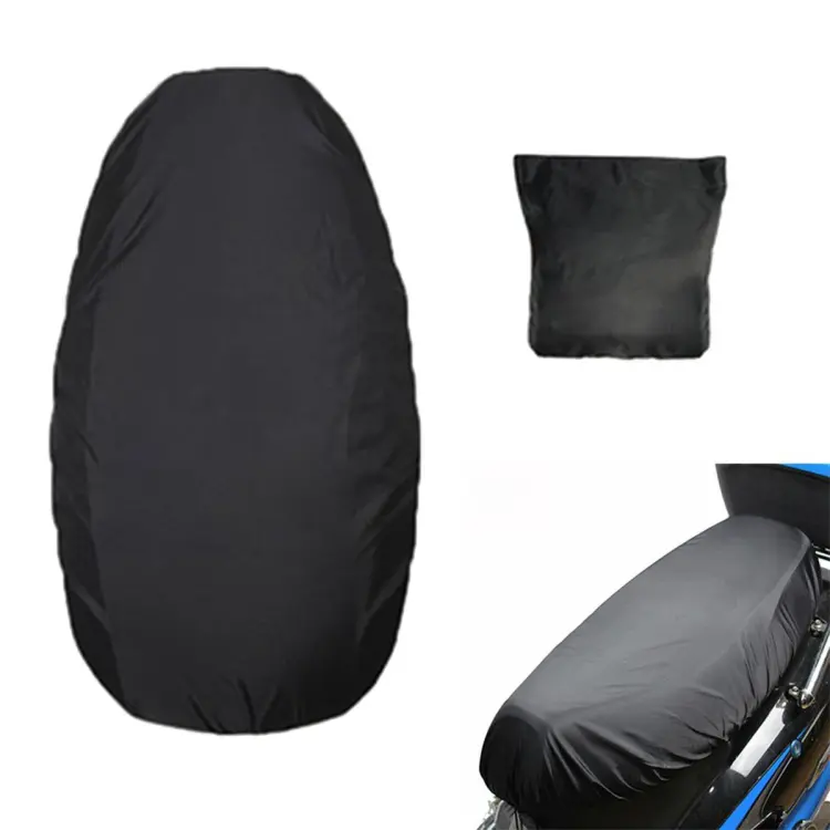 Motorcycle seat store rain cover