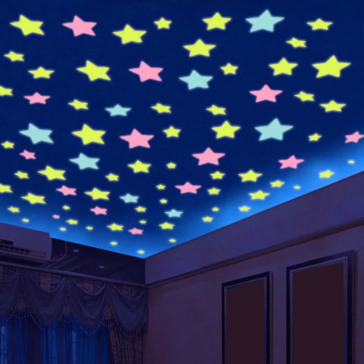 Glow in the dark stars for baby clearance room