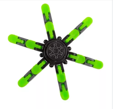 Finger Tip Spinner | Deformable Shape Changer | Fidget Robotic Spinner Transformable Hand Toy