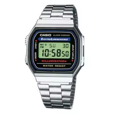 Watch for Boys Digital Watch Waterproof Stainless Steel Analock Watch for Men Watch Mens & Womens Watch KCO A159WA-N1DF Classic Black Chrono Premium Quality Casual Wrist Watch Numerals Butterfly Clasp Stealness Steel Chain Imported Gift Watch price in Pakistan