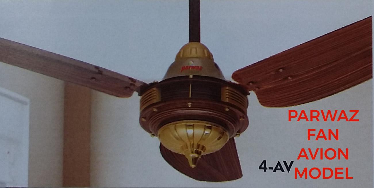 Parwaz Fan Ceiling Avion Model Dark
