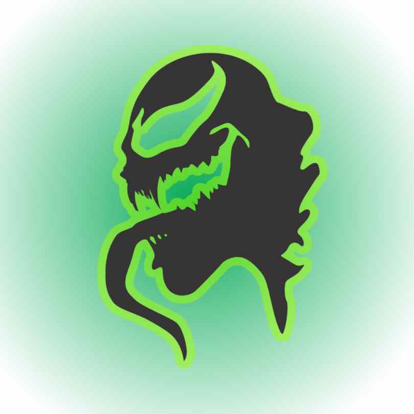VENOM MODEL,gaming room decorations, Venom light model, gaming models,