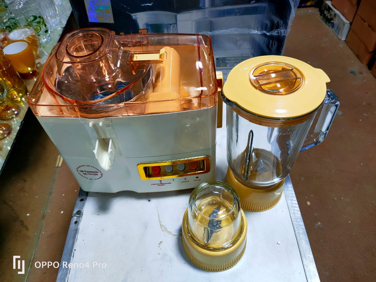 Juicer Blender Grinder 3 in 1 Premium Quality Panasonic Heavy Duty 2