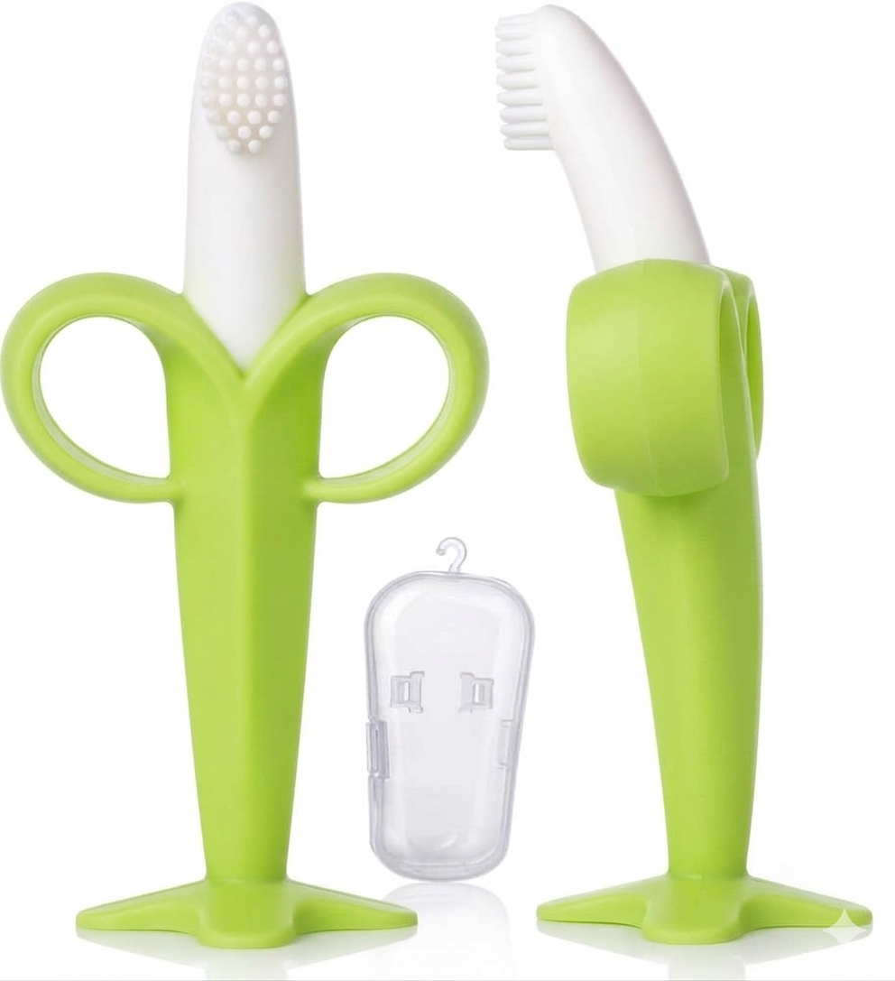Baby  Banana Teether 100% Imported  BPA Free With Box 2 Pcs Pack