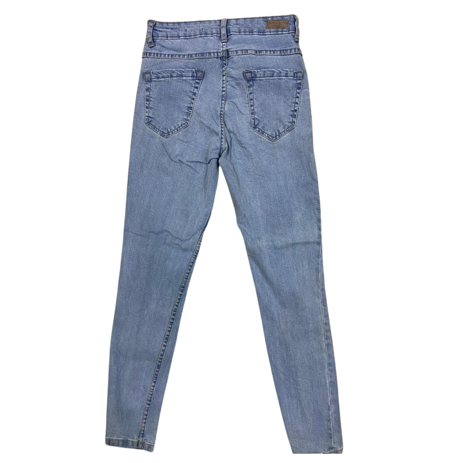 High Waist Girls Jeans – Slim Fit Stretchable Denim Pants