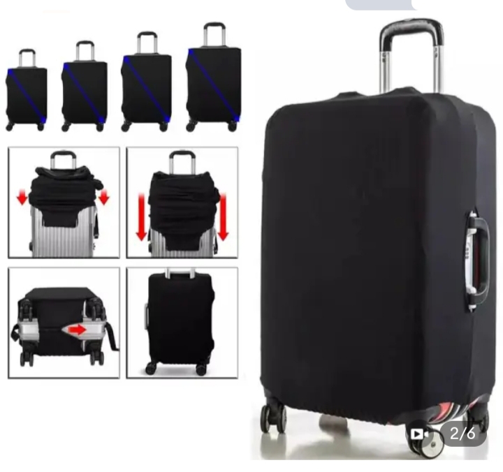 High Quality Elastic Suitcase Cover Washable Anti-Scratch Travel Luggage Protector Cover Multiple Colors