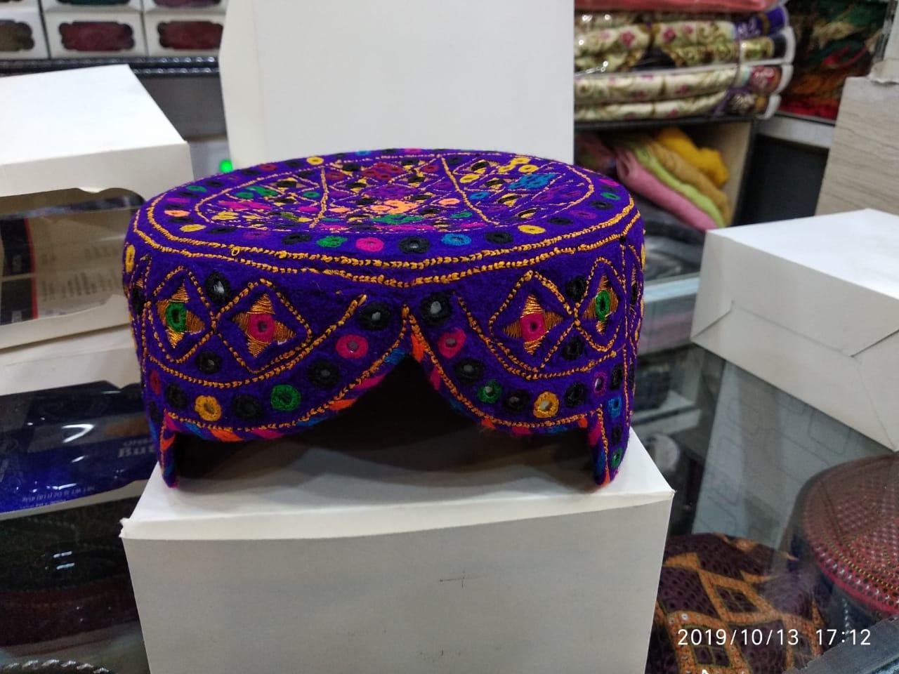 Sindhi Topi Hand Made Mirror 