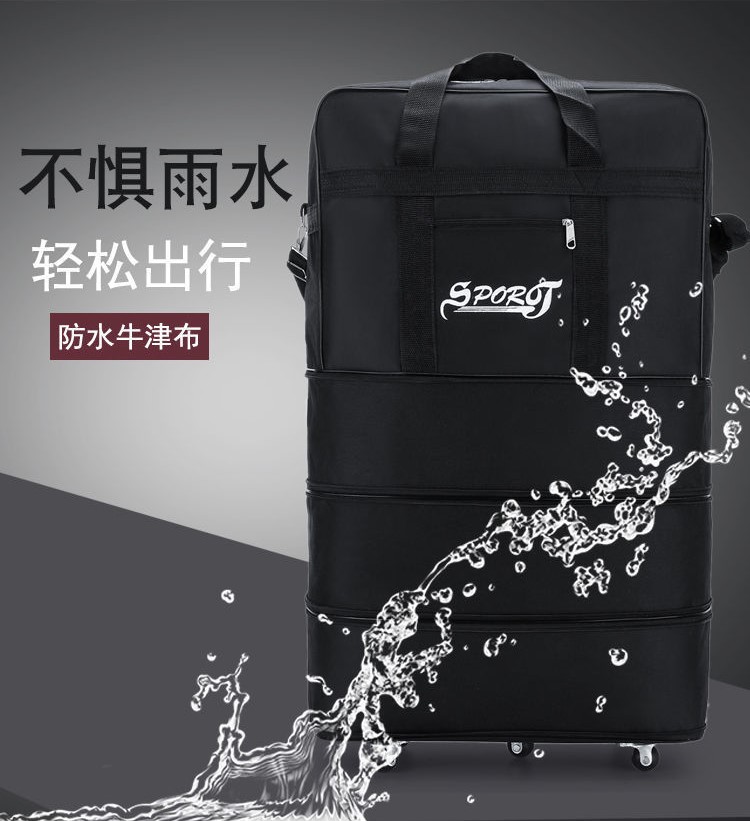 Bagzillas: Top Quailty Traveling Bag With Rouler Wheels Extra Big Capacity Expandable Luggage Bag Waterproof/Durable Base Handbag Weekender Bag Traveling Bag For Men women