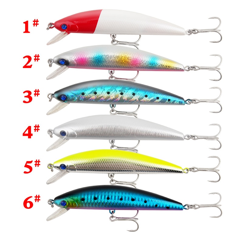 10pcs Fishing Lures Slowly Floating Topwater Fishing Lure Weights 13g  Saltwater Bait Metal Double Hooks Fishing Baits for Carp Fish (Color : C)
