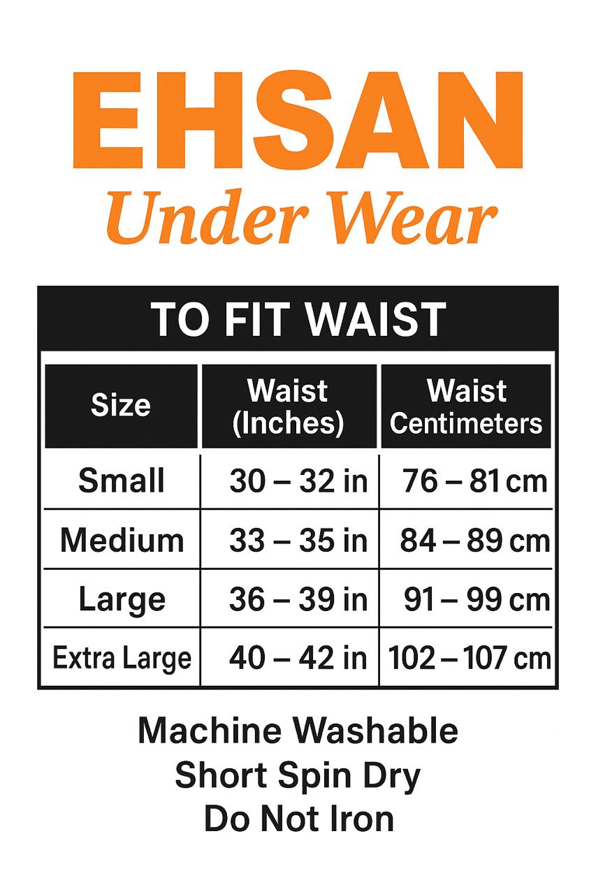 Packs of 3 Boxer for men branded underwear