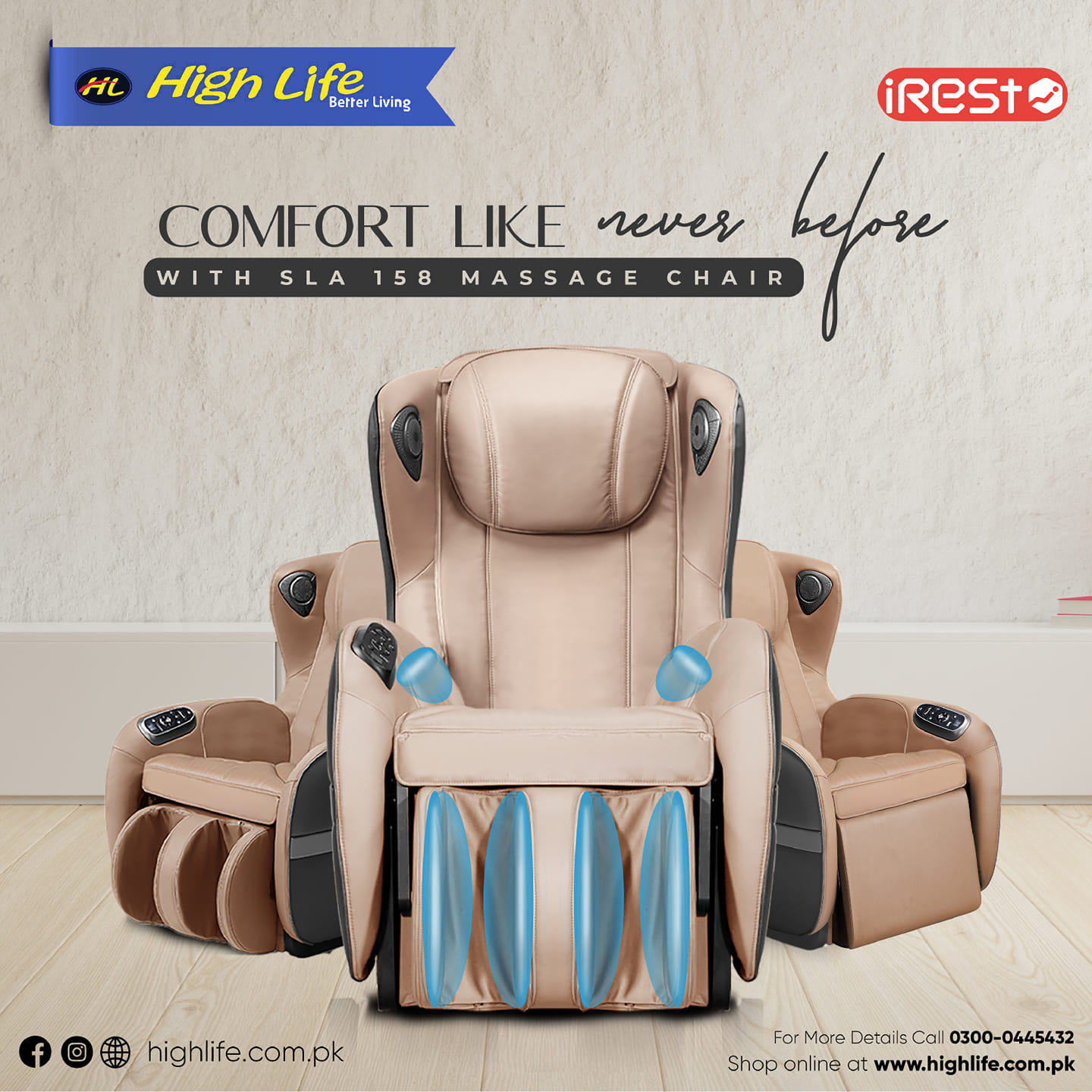 High life massage discount chair