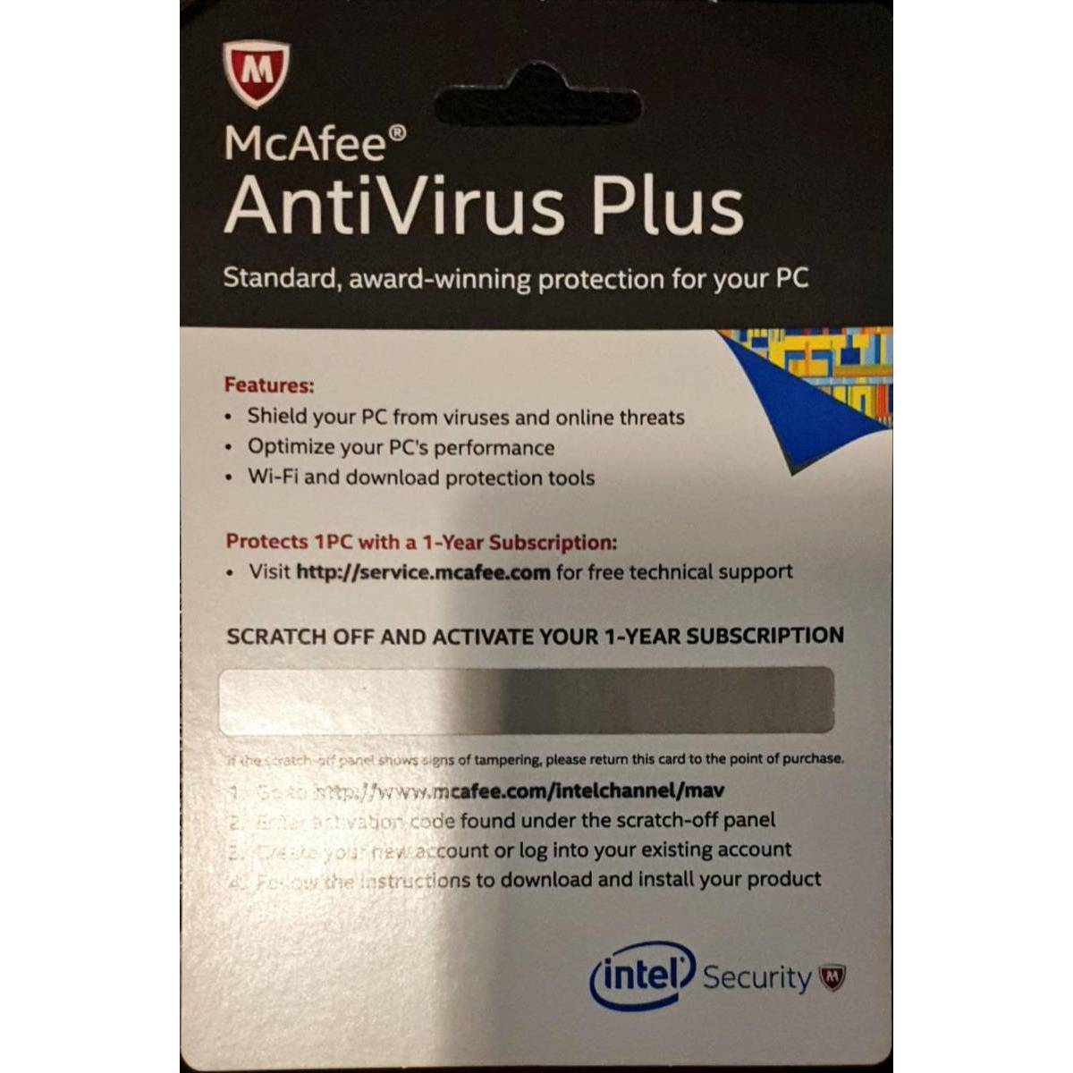 how to install mcafee antivirus plus