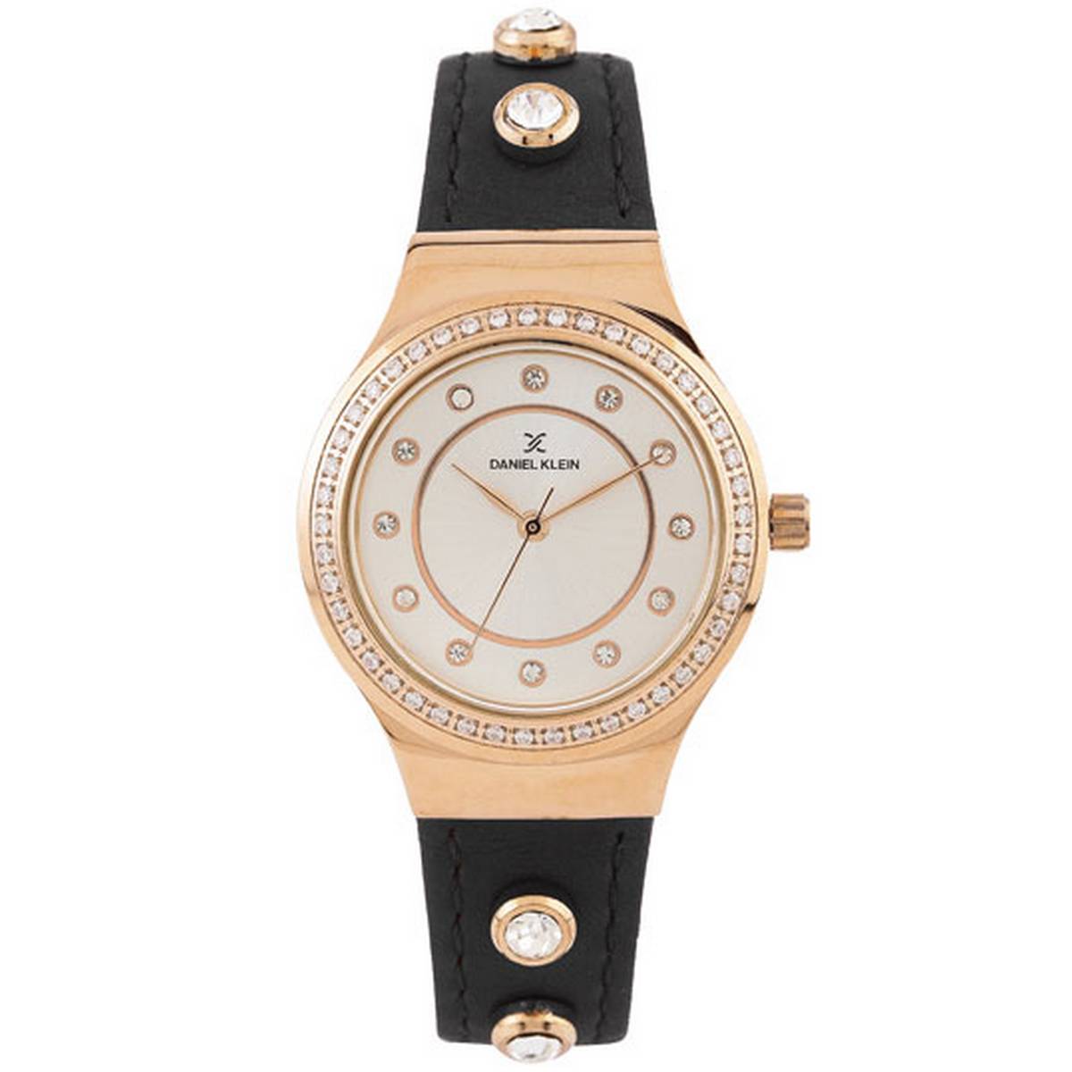 Daniel Klein DK-10712-7 Leather Strap Watch For Woman: Buy Online at Best  Prices in Pakistan | Daraz.pk