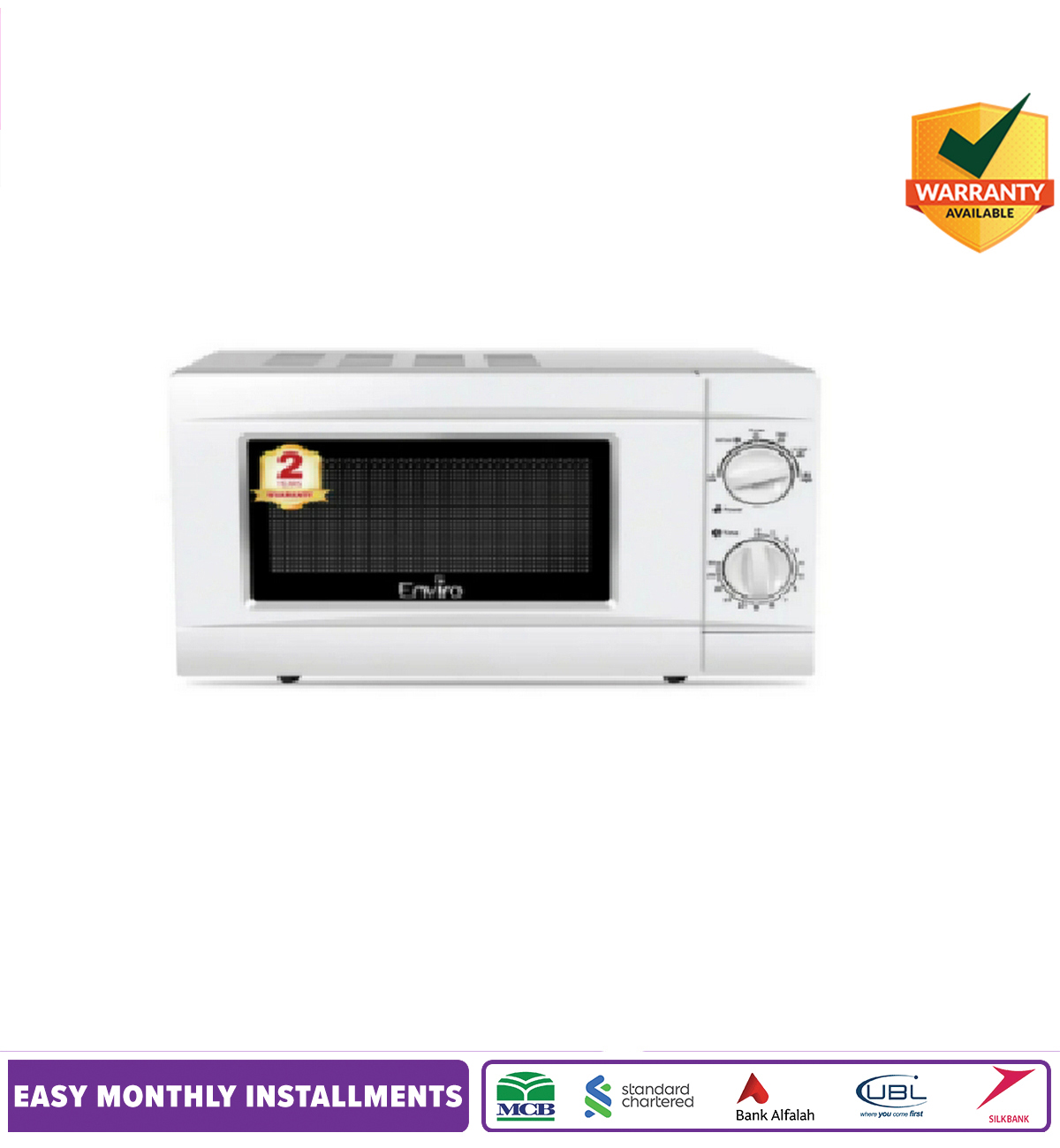 Enviro Microwave Oven 20 Liter - Enr 20xm2 (new Model)