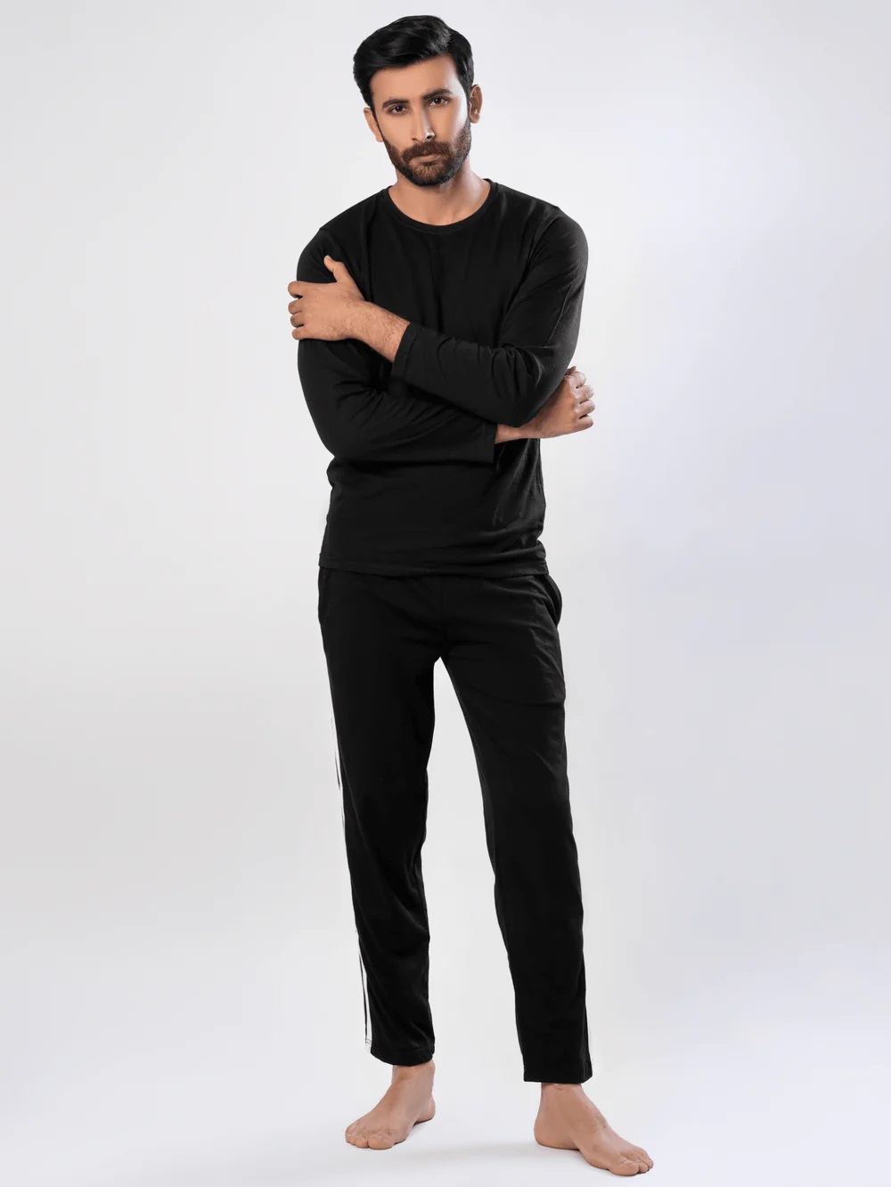 Men’s Essential Full Sleeve Night Suit – Premium Comfortable Sleepwear & Loungewear Set